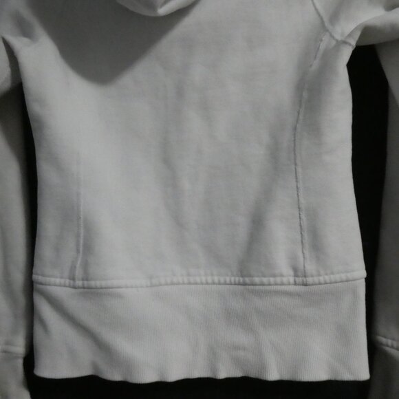 Special Limited Edition | LULULEMON | size 2 | White and Red Zip-Up Scuba Hoodie - Picture 14 of 16